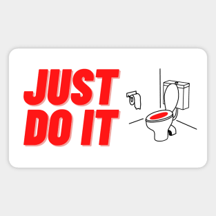 Just do it toilet Magnet